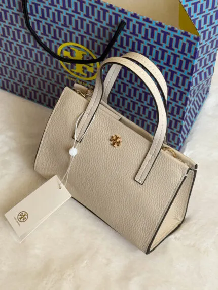 Sac à main Tory Burch Blake Mini Tote en cuir grainé